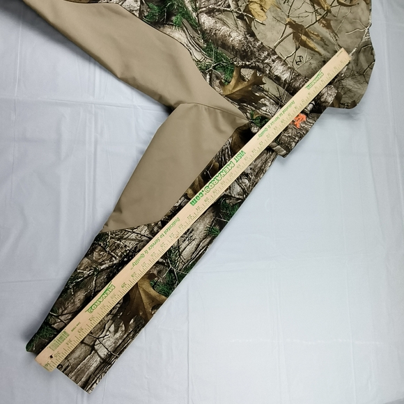 RealTree Xtra Camo Jacket Adult 2XL Softshell Full Zip Fleece Lined Hunting - Picture 11 of 14